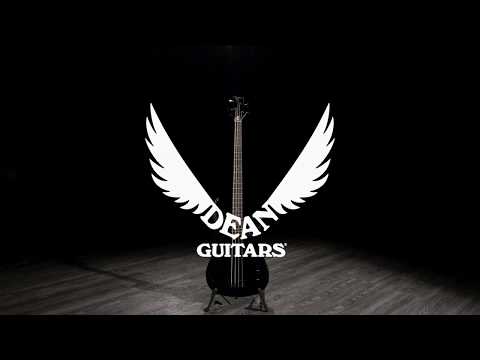 Dean Zone Bass Guitar, Metallic Black | Gear4music demo