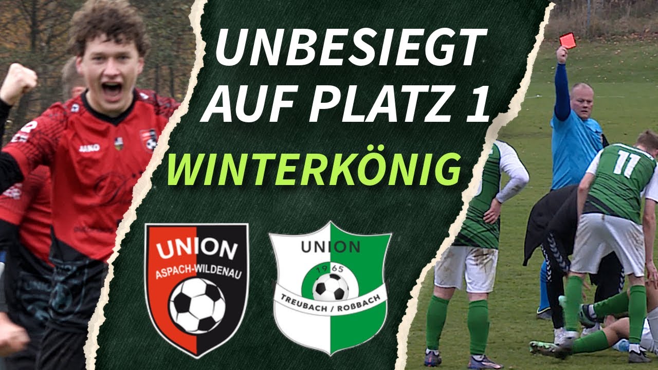Aspach vs. Treubach | 4x ROTE KARTE & ein Herbstmeister sorgen für spektakuläres Hinrundenfinale ⚽️