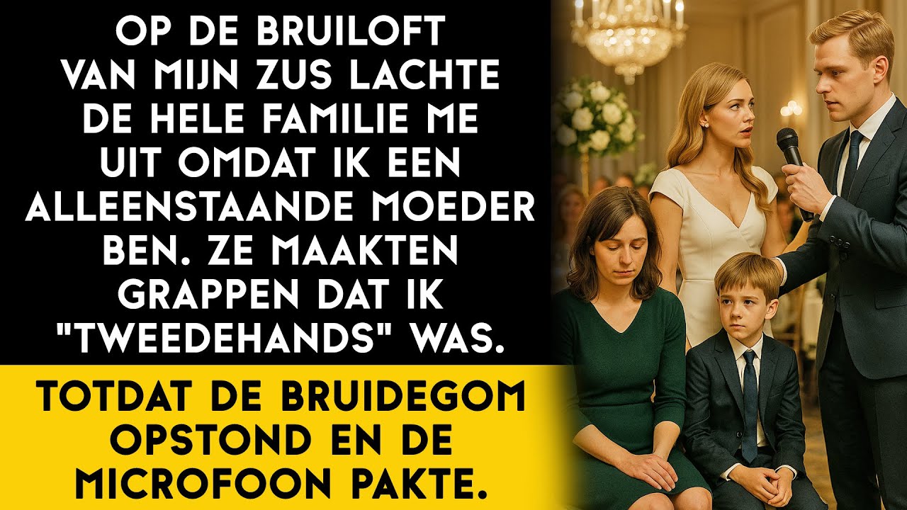 Het was een perfecte bruiloft… totdat de bruidegom besloot de waarheid te vertellen