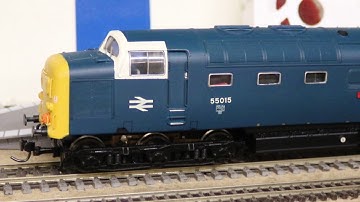Bachmann Class 55 Deltic with Legomanbiffo v4 sound and EM2 speaker.