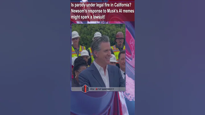 Newsom Fires Back at Musk Over AI Memes #shorts