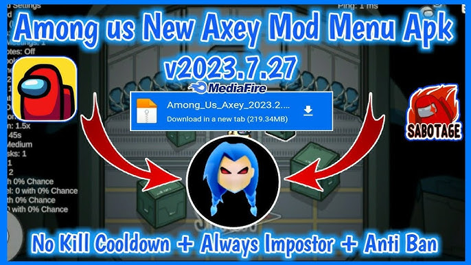 Axey PMT Among Us Mod Menu v2022.12.14 Free Download 