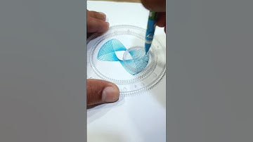 Beautiful Original Sound for Spirograph Drawing #art #drawing #spirograph #trending #shorts #diy #yt