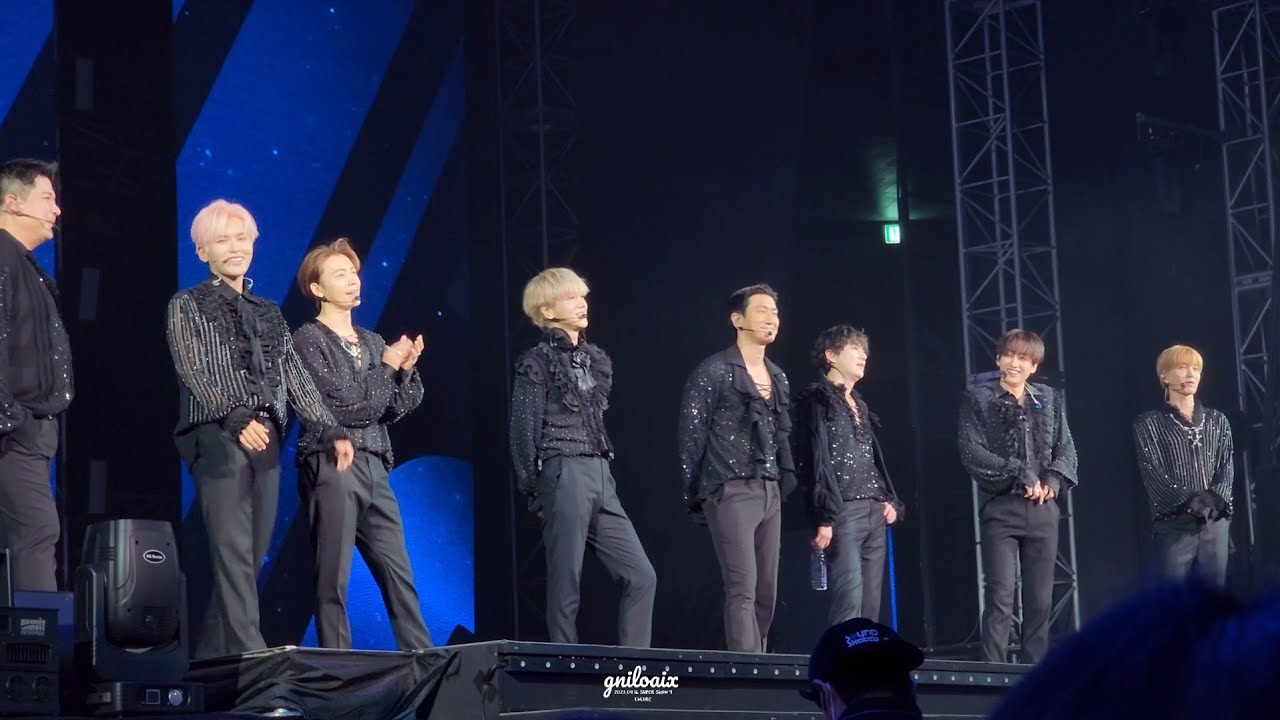 2023.04.16 Super Show 9 Encore - MENT 1 (Group ver.) [ENG]