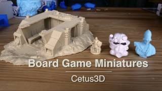 Board Game Miniatures Cetus3D