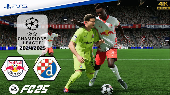 FC 25 - RB Salzburg vs. Dinamo Zagreb | UEFA Champions League 24/25 | Full Match | PS5™[4K]
