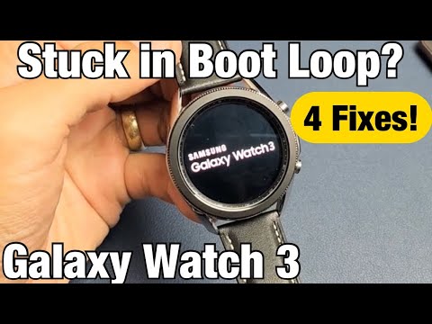 Galaxy Watch 3: Stuck in Boot Loop? 4 Fixes!