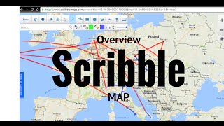 Scribble Map Overview - A Very Good Map App  #map #software screenshot 3