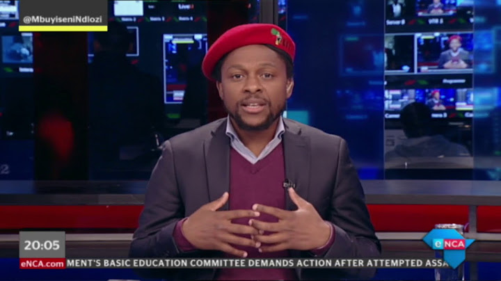 #AsItHappens with Dr Mbuyiseni Ndlozi - PART 1