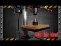 The Best Diy  Idea for precision drilling with a bench drill.- Homemade Tools