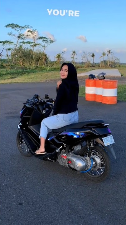 si manis naik n max #modifikasi #nmax #yamaha #cantik