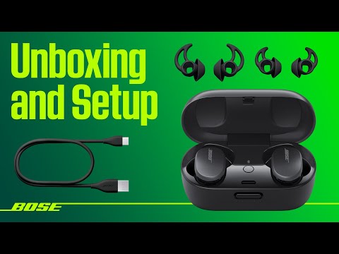 Bose QuietComfort™ Earbuds – Unboxing + Setup