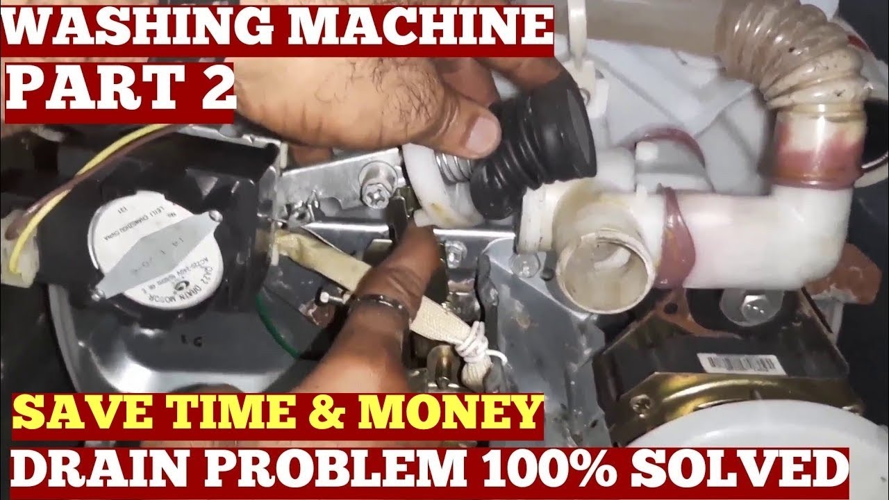 Expert Tips How to Deal with a Washing Machine Drain Problem YouTube
