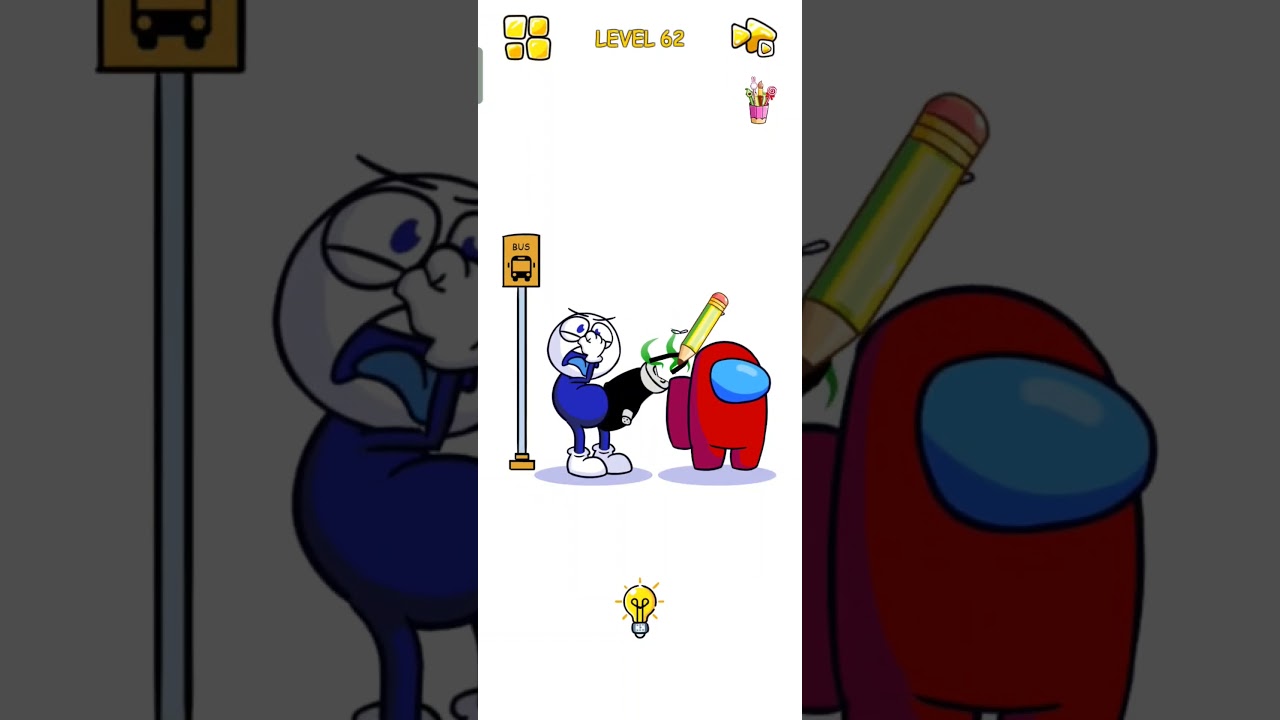 Delete Puzzle: Erase One PartGameplay)with music 🥰