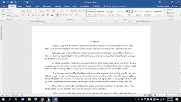 Basic Commands when Reading a word document using Jaws