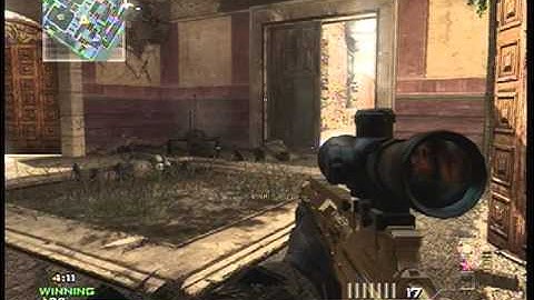 Modern Warfare 3 2 v 2 on Erosion 28-12 Quick Scoping