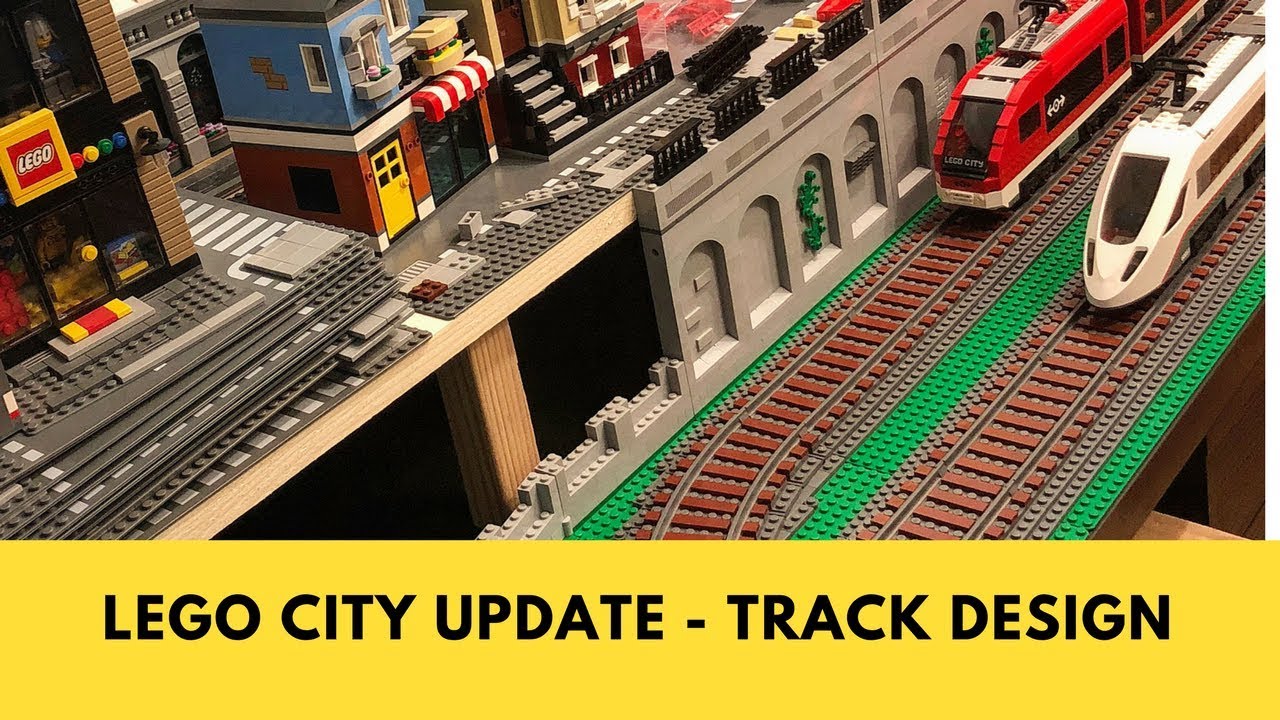 skrædder Ring tilbage Tilgængelig LEGO City Update - Train Track Design - YouTube