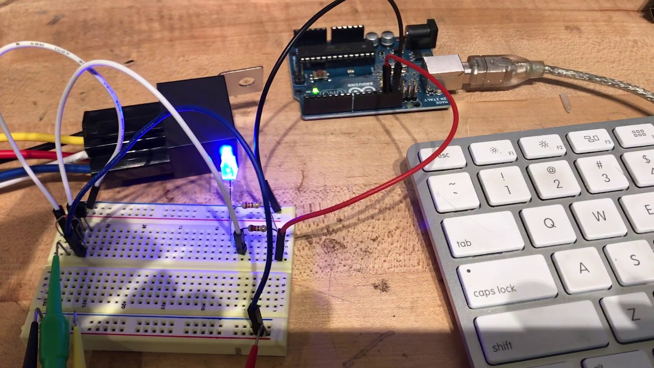 Arduino driving a 12V relay for automotive use - YouTube