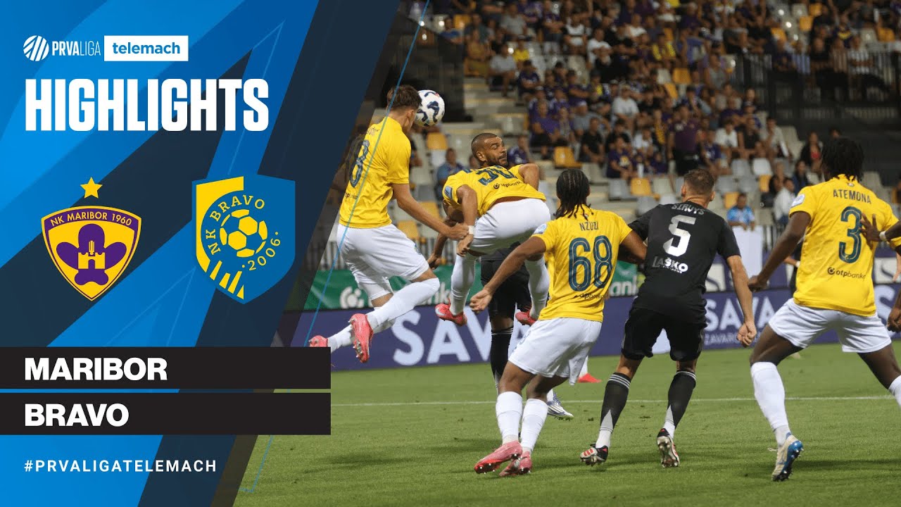 Maribor 3-3 Bravo | 5. krog 2025/26 #PrvaLigaTelemach.