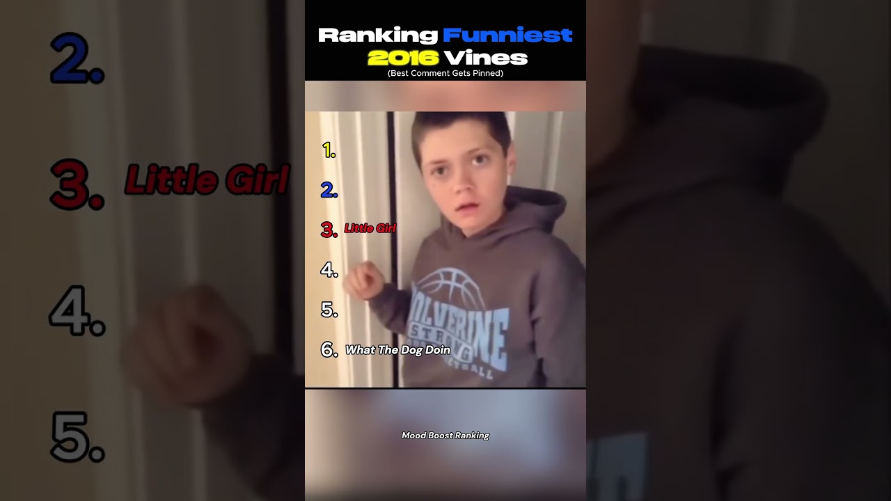 Ranking Funniest 2016 Vines 💯😂