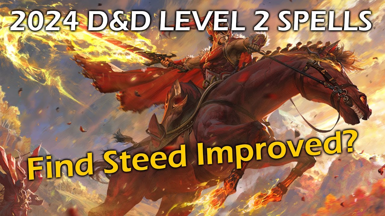 2024 D&D Level 2 Spells Changes Through Playtest 8 - YouTube