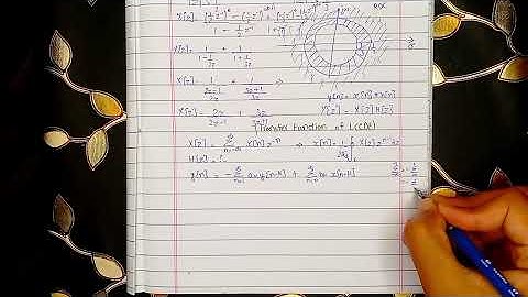 Digital Signal Processing | Chapter#03 | Transfer Function of LCCDE in Z-Transform | John G. Proakis
