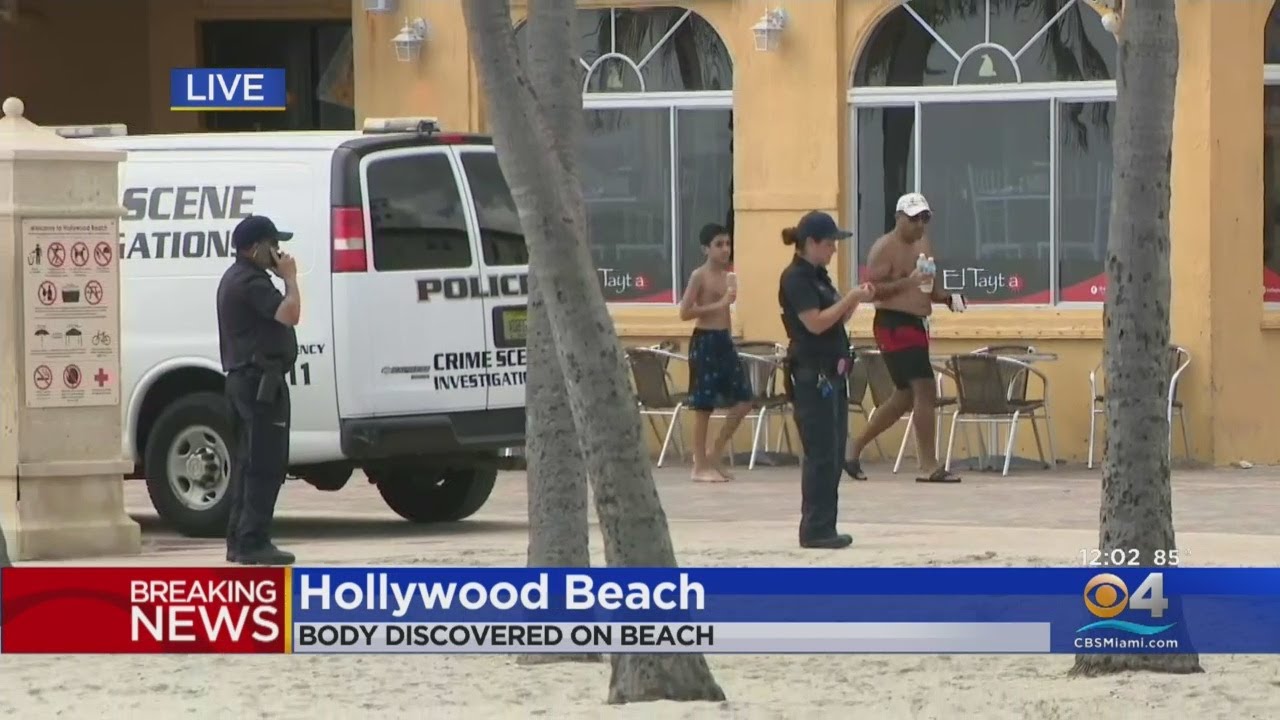 Body Found On Hollywood Beach YouTube