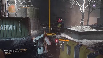 Division - Getting his just rewards for hijacking the extraction
