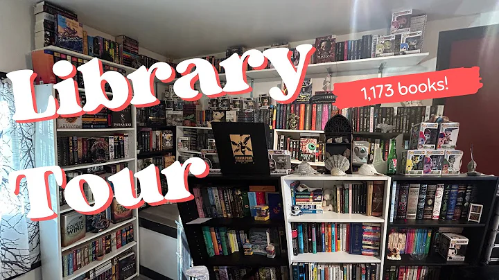 LIBRARY TOUR📚 | my 1,000+ book collection! 💕