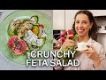 Carlas crunchy feta salad