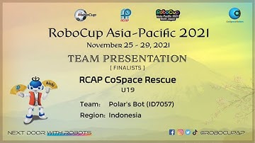 R21.4.21 - ID7057 - Finalist Presentation - RCAP CoSpace Rescue U19 - RCAP2021 Aichi