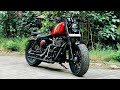 Royal Enfield modified | bike modification | Into Harley davidson I Bobber Style | Owner Review |