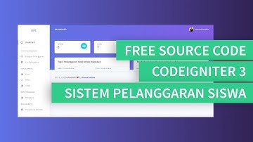 Source Code Sistem Informasi Pelanggaran Siswa (CodeIgniter 3 & MySQL)