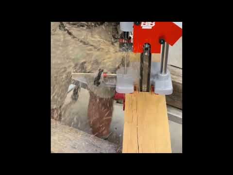 Ketten-Stemmaschine für Holz KSP — Präsentationsvideo