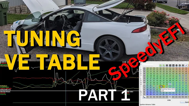 Tuning Fuel table Login and Changing by Hand Part 1 of 3 - Eclipse 2G Speeduino