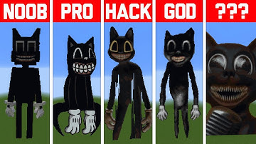 NOOB VS PRO VS HACKER Minecraft Pixel art✨Cartoon cat