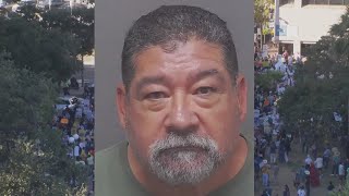 Man charged after online threats ahead of 'No Kings' Protest; Graffiti appears across District 9