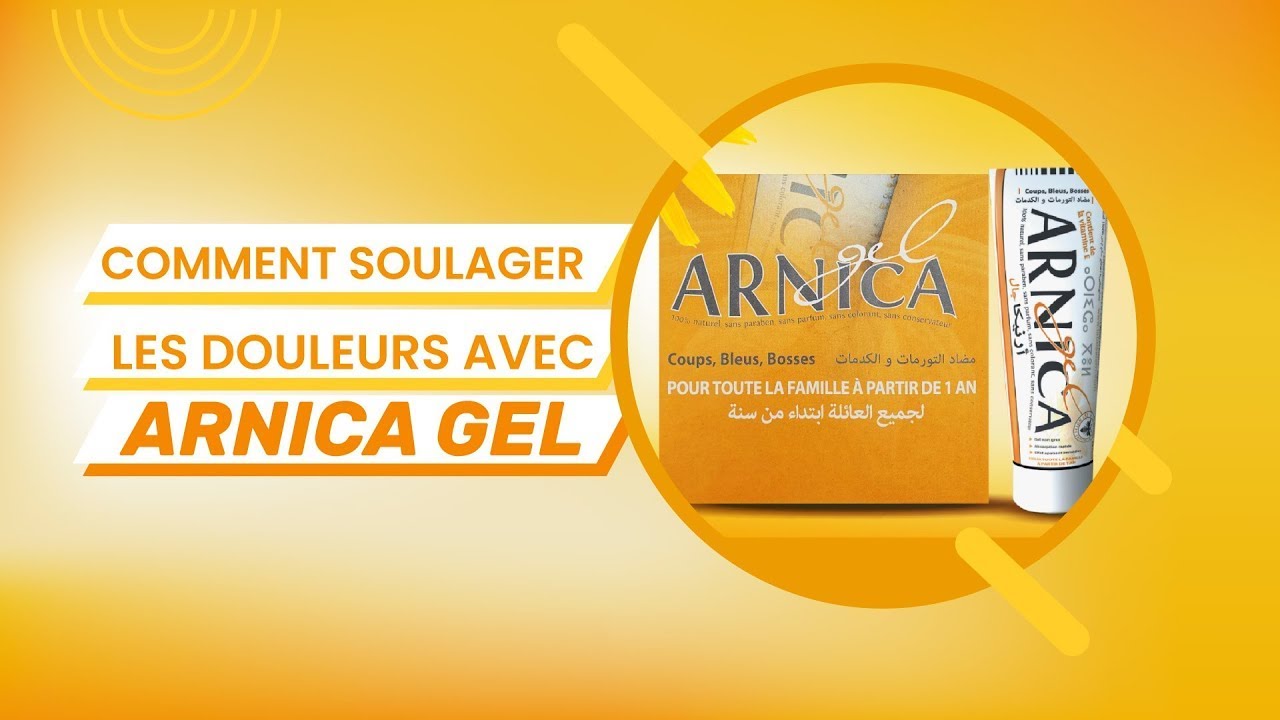 Arnica gel: how to relieve your pain with ARNICA GEL 🌼 