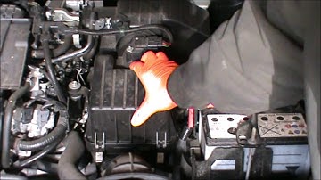 Honda Insight 2010 air filter location removal replacement