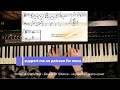Simon &amp; Garfunkel - Sound Of Silence top view with the sheets