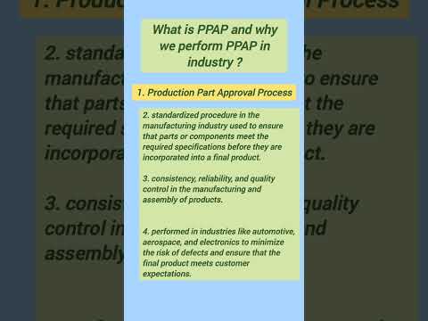 what is PPAP