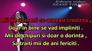 E o iarna atat de frumoasa, karaoke