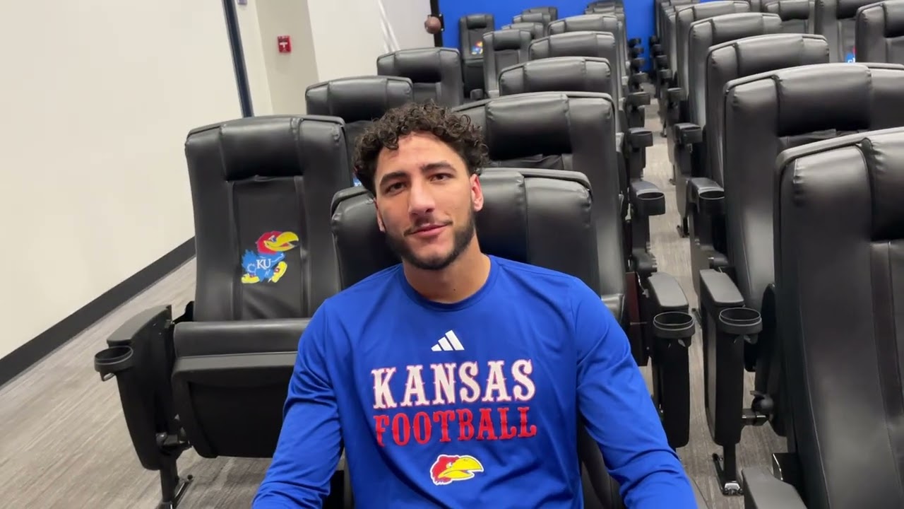 Dean Miller Likes His New Versatile Role On The KU Defense