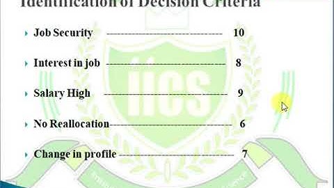 Knowledge Management | Lecture-20 | Decision making process | IICS COLLEGE