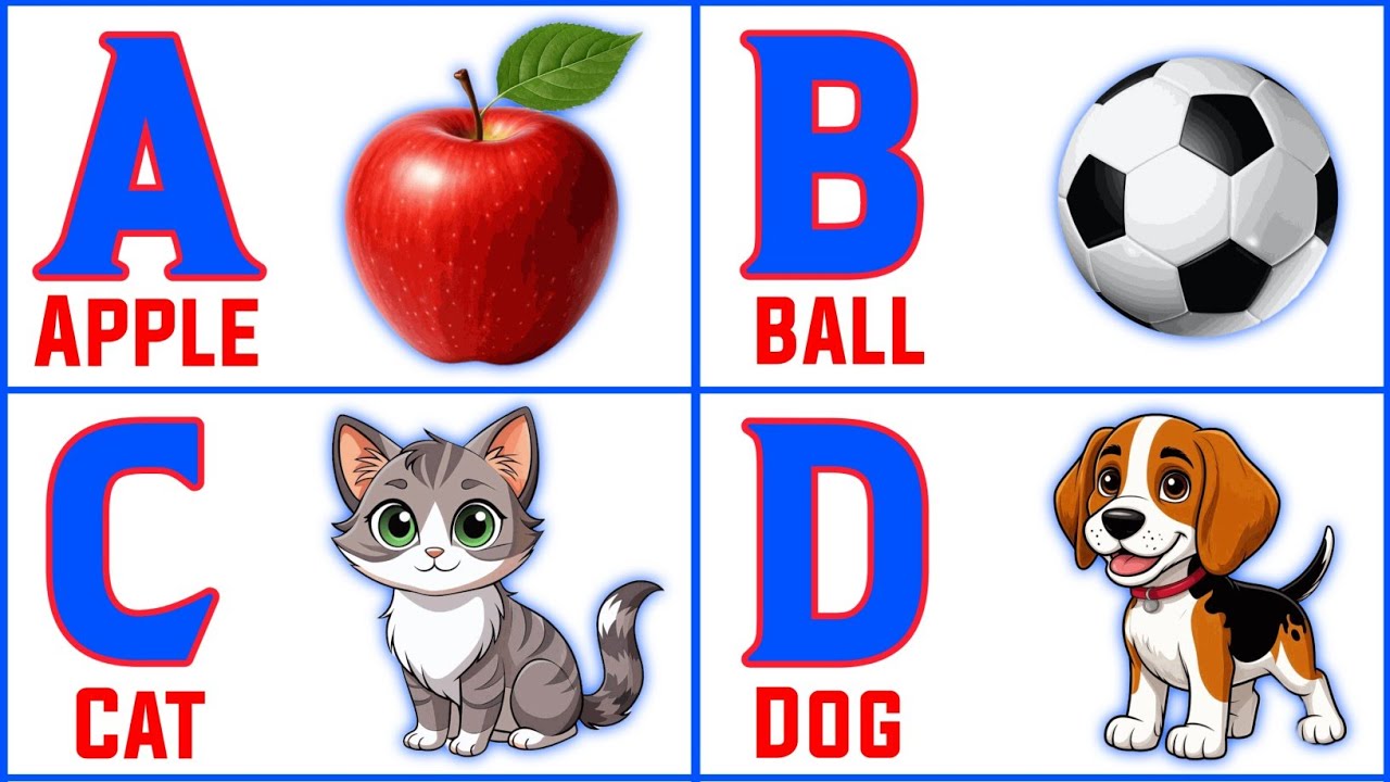 Learn ABC with Fun Animations 🌟 | Alphabet Song A to Z for Kids ...