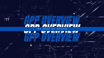 How to use DFS Crunch for GPPs