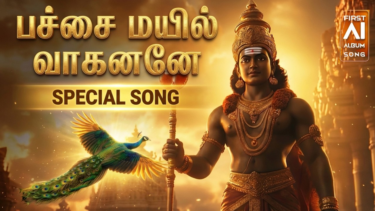 பச்சை மயில் வாகனனே 🙏 | முருகன் பக்தி பாடல் | Pachai Mayil Vaahanane | Murugan Bakthi Padalgal Tamil