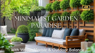 видео: Минималистичный садовый рай 2025: современный дизайн садового домика с использованием дерева, мра... картинка: Минималистичный садовый рай 2025: современный дизайн садового домика с использованием дерева, мра...