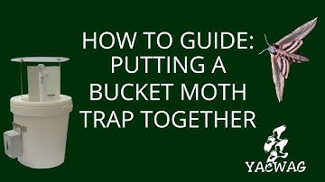 Putting a Bucket Moth Trap together