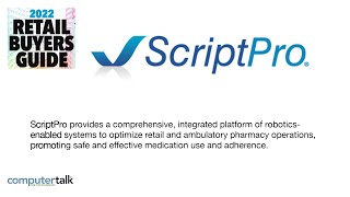 ScriptPro | ComputerTalk for the Pharmacist